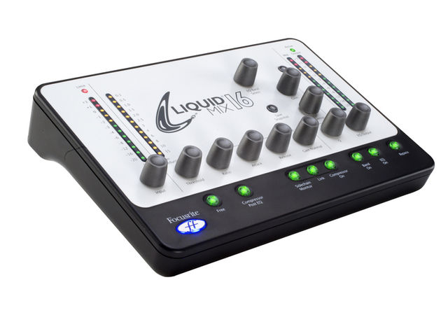 blank Liquid Mix 16 is a DSP box and control surface in one.